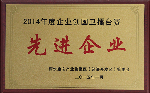 2015創(chuàng)國衛(wèi)先進企業(yè)